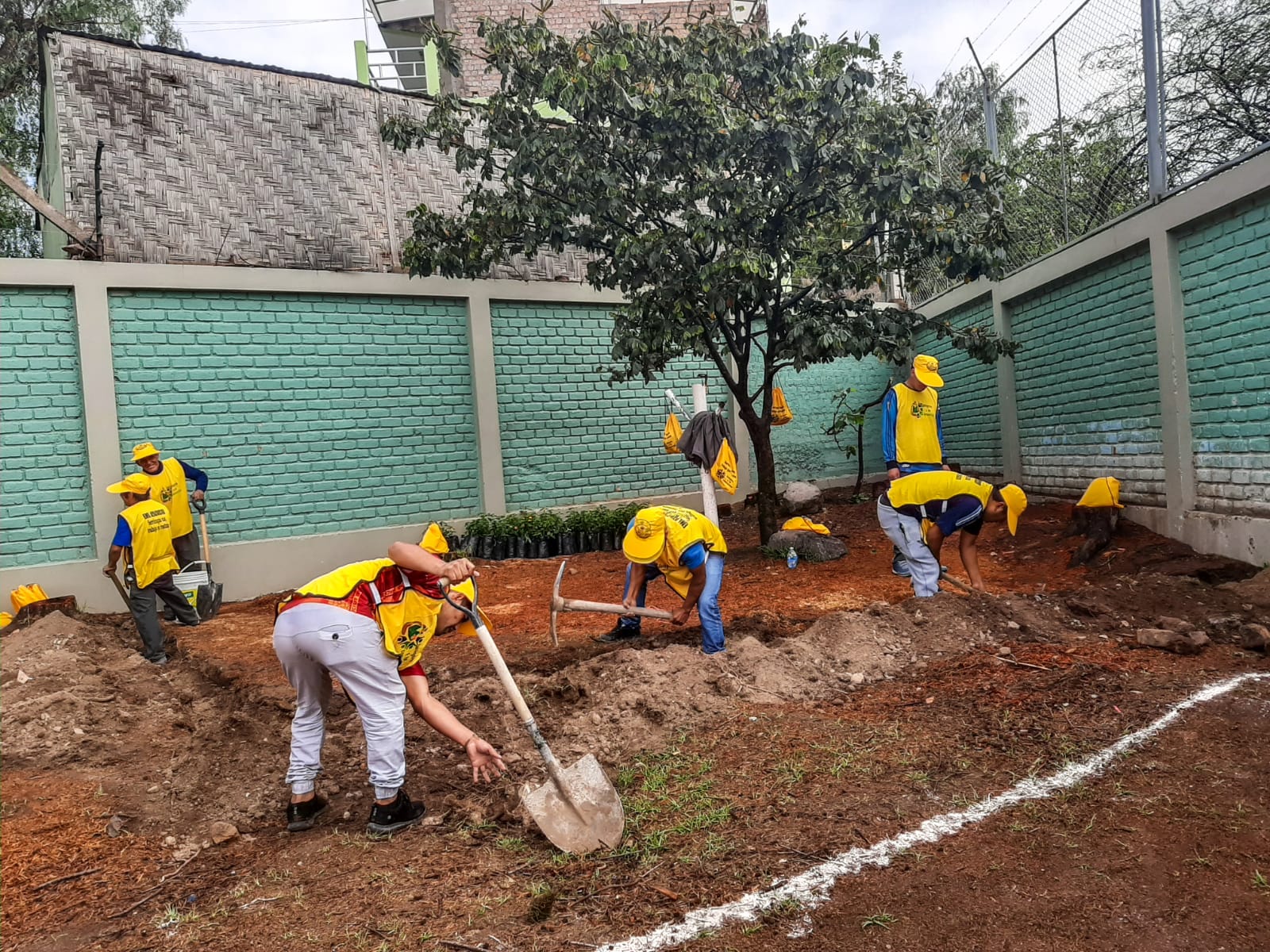 e6ac9c7b-4e8b-4a2c-9cc2-527de46422af En Ayacucho, Medio Libre realiza trabajos de mejora de la infraestructura de centro de menores
