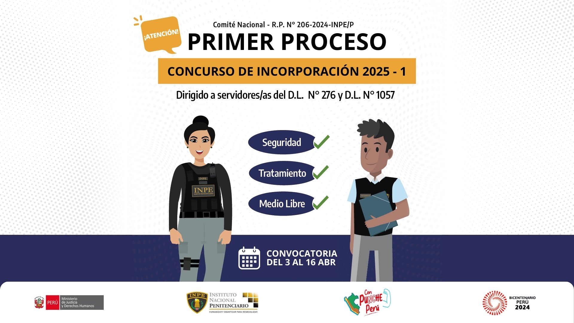 Convocatoria de Incorporación