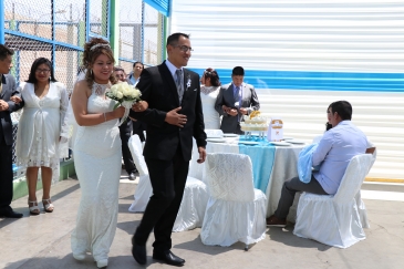 INPE organizó matrimonio en EP Arequipa