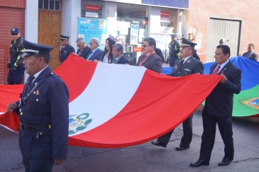 Personal del EP Moquegua participó en desfile cívico