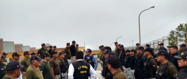 En el penal Huaral realizan requisa extraordinaria