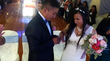Primer matrimonio civil del 2019 se realizó en un penal del Cusco