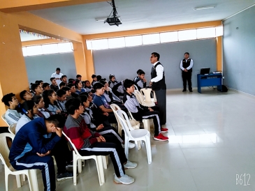Penal de Ancón II inició ciclo de talleres sobre prevención de delito en colegios