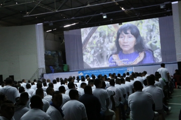 Inauguran Festival de Cine de Lima - Muestra itinerante en el EP Lurigancho