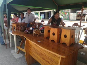 Inauguran feria regional &quot;El arte entre rejas&quot; en Puerto Maldonado