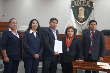 INPE firma convenio con Ministerio Público