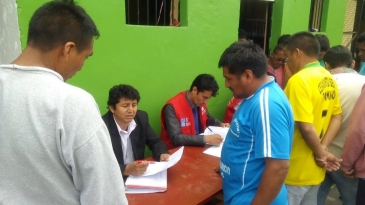 Campaña de atención legal en el penal de Huanta