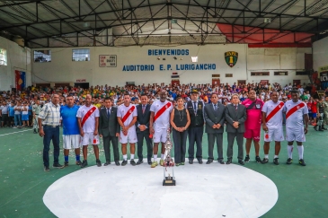 En el EP Lurigancho inauguran campeonato de fulbito