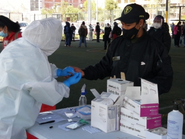 Realizan pruebas rápidas en el penal Cusco Varones