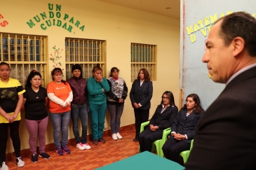 Internas del penal de Concepción listas para asistir al colegio