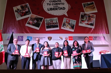 Premian a internos ganadores de &quot;Cuenta tu cuento con libertad&quot;