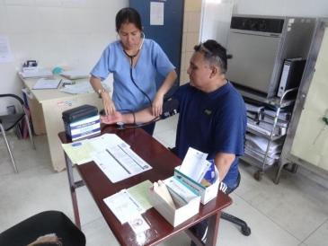 En el penal Varones Trujillo presentan tarjeta de control cardiometabólico