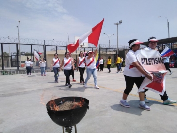 En el penal Mujeres Trujillo se inauguró olimpiadas deportivas