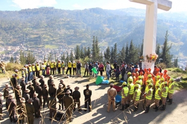 Medio Libre de Andahuaylas desarrolló jornada de limpieza en centro arqueológico