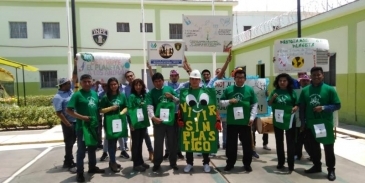 En el penal Arequipa se realiza campaña &quot;Cero bolsas de plástico&quot;