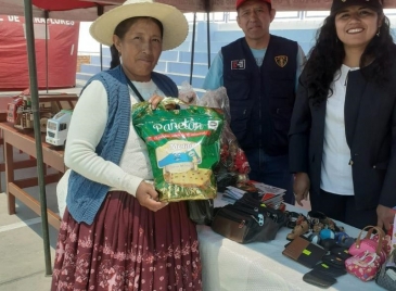 INPE participó en feria de prevención del delito