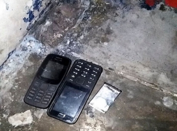 Incautan celulares en penal de Pucallpa