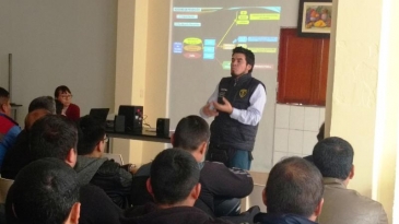 Personal INPE participó en taller de prevención de delitos