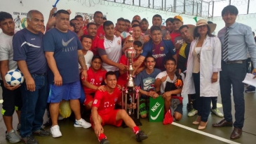 Culminó torneo deportivo con fin terapeútico