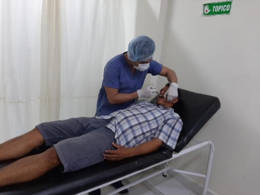En tres penales realizan campaña de salud