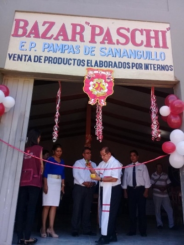 Bazar del penal Pampas de Sananguillo