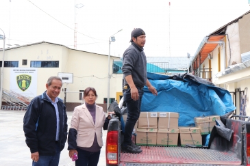 Funcionarios entregaron 100 % de material educativo con propuesta “Cuadernos con libertad”