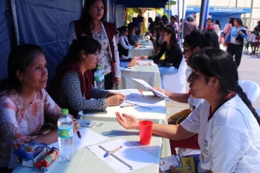 Internas participaron en campaña de salud