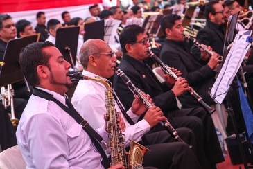 Internos del penal del Callao tocaron con la Orquesta Sinfónica Nacional