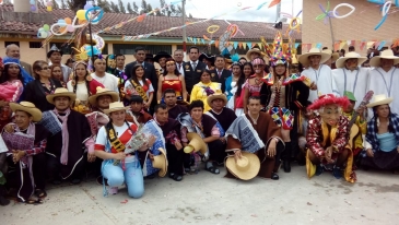 Internos del EP Cajamarca participan en concurso de comparsas carnavalescas