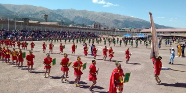 Internos de los penales del Cusco escenifican fiesta inca
