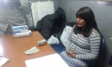 Intervienen a mujer intentando ingresar sustancia prohibida al EP Arequipa