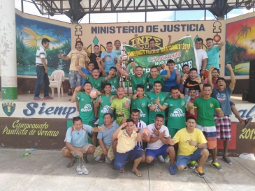 Culmina campeonato de fulbito inter pabellones del penal de Pucallpa