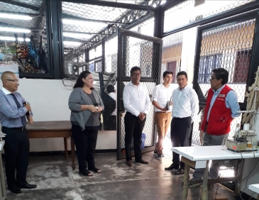 Supervisan penales de Iquitos de Varones y Mujeres