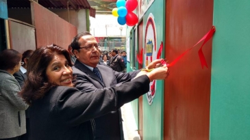 En el EP Huaral se inauguró aula escolar