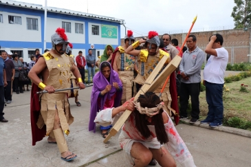 Semana Santa en el penal de Huancayo