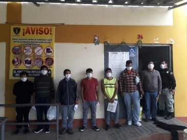 Siete internos egresan del penal de Huancayo por conversión de pena