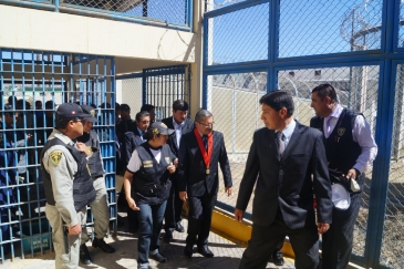 Jueces visitan penales de Arequipa
