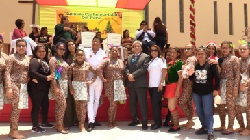 Internas del penal Mujeres de Chorrillos participan en concurso de danzas