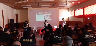 Personal INPE participa en taller sobre incautación de drogas