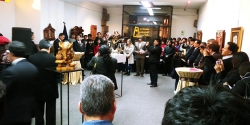 Felicitan al INPE por exposición artística del EP Cusco Varones