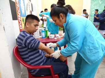 Internos del penal Chincha recibieron atención médica