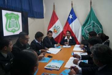 INPE y Gendarmería en Chile se reunen