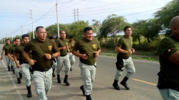 Personal de seguridad del EP Tumbes inicia ciclo de preparación física