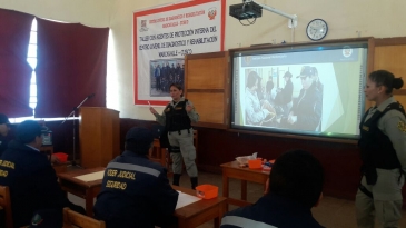 INPE CAPACITA A PERSONAL DE SEGURIDAD DEL CENTRO JUVENIL DE MARCAVALLE EN CUSCO