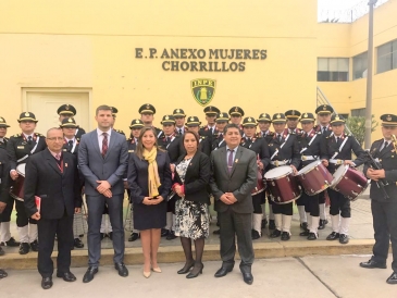 Internas del EP Anexo Mujeres de Chorrillos desfilaron