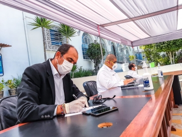 Conformarán comisión tripartita para sumar esfuerzos y enfrentar el coronavirus en los penales del país
