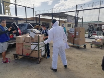 Penal de Chimbote recibe implementos de protección y medicinas para contrarrestar propagación del covid-19