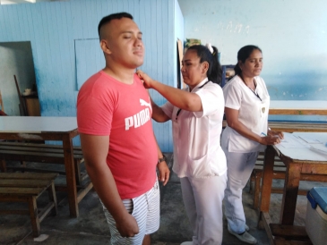 Realizan campaña de salud en 3 penales de la Oficina Regional Oriente Pucallpa