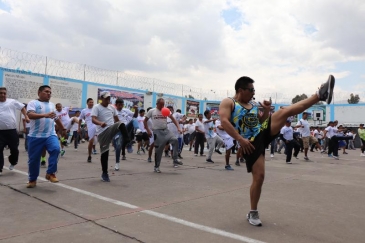 Penal de Huancayo se suma a la &quot;Semana MUÉVELA&quot;