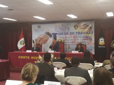 Inpe organiza I mesa de trabajo sobre expedientes de traslado